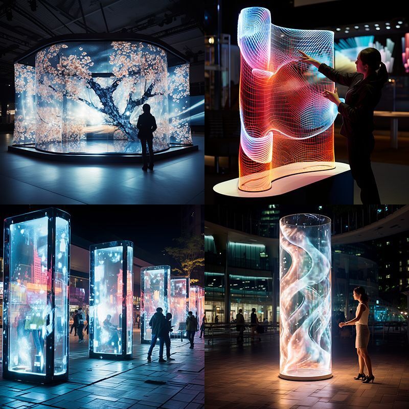 Прозрачные LED-пленки